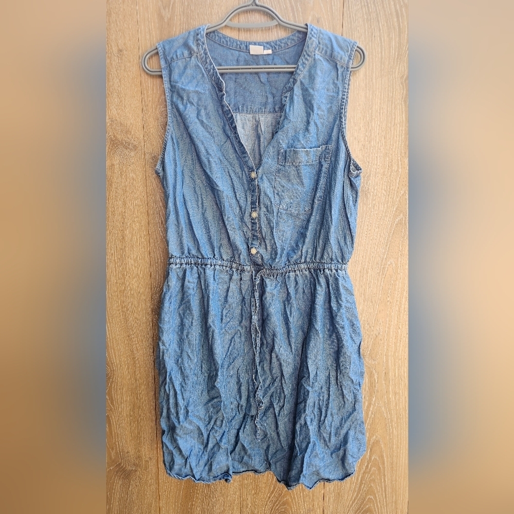 Gap Classic Blue Denim Dress